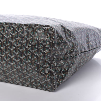 Goyard Goyardine Saint Louis Claire Voie GM Black Green 11 of 11