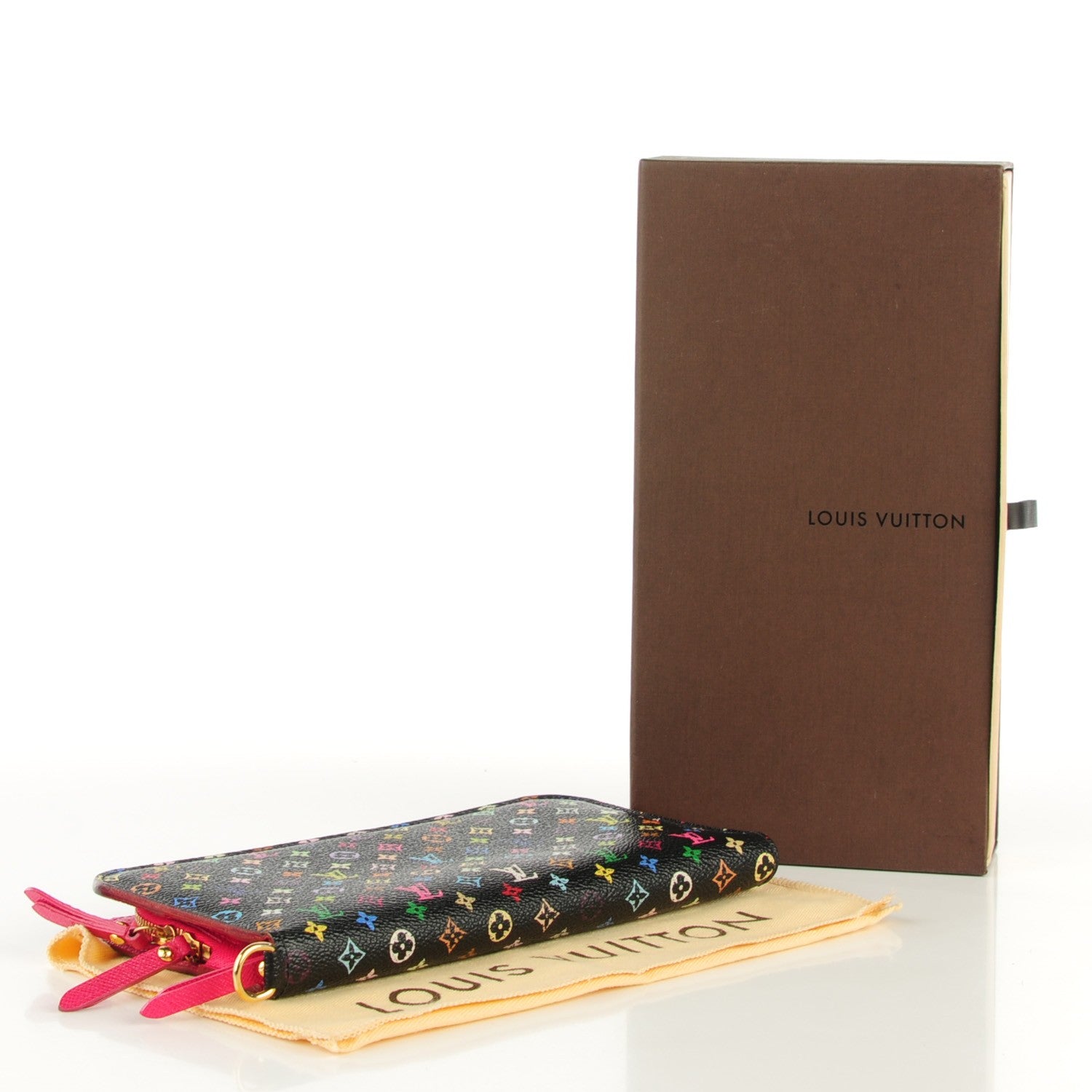 Louis Vuitton Monogram Multicolor Insolite Wallet Noir Grenade 4 of 9