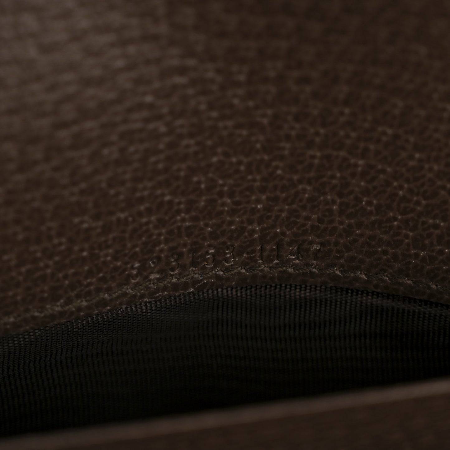 GG Supreme Monogram Web Ophidia Continental Wallet Brown