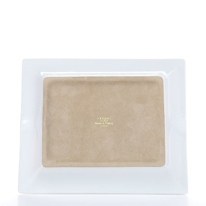 Hermes Porcelain Mosaique Au 24 Gold Ashtray 3 of 5