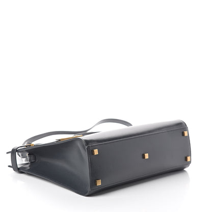 Saint Laurent Calfskin Small Manhattan Shopper Tote Smog 4 of 9