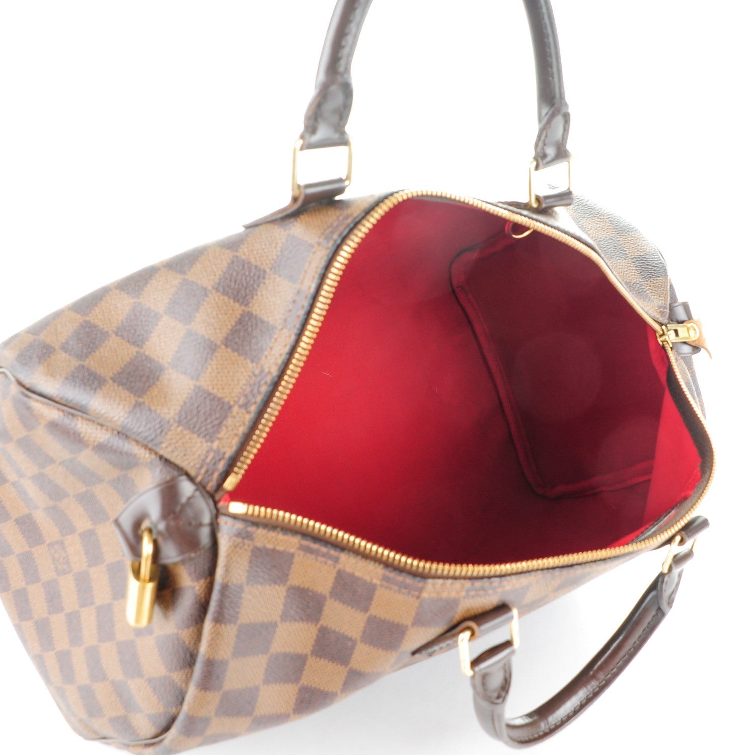 Louis Vuitton Damier Ebene Speedy 35 5 of 7