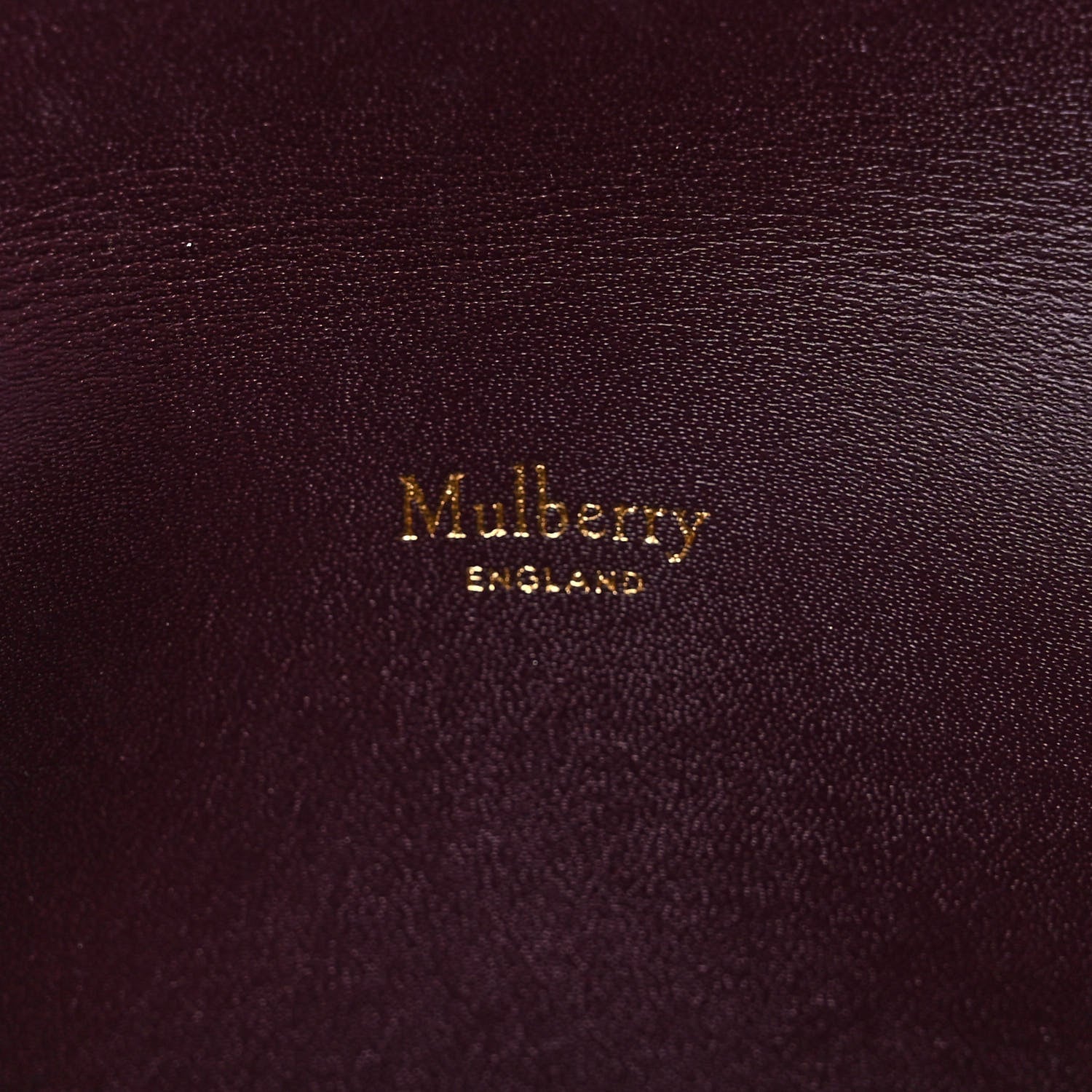 Mulberry Heavy Grain Calfskin Large Darley Cosmetic Pouch Sable 6 of 10