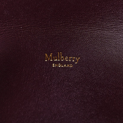 Mulberry Heavy Grain Calfskin Large Darley Cosmetic Pouch Sable 6 of 10