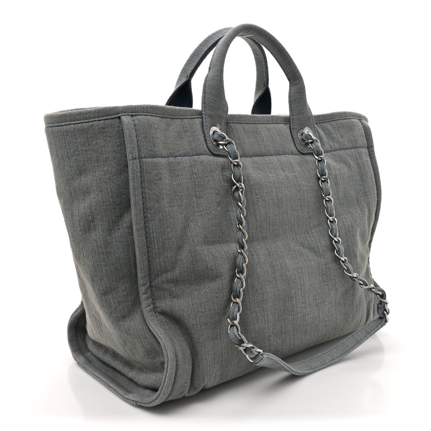 Denim Medium Deauville Tote Light Blue