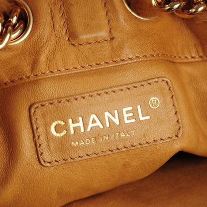 Chanel Rabbit Fur Harlequin Shoulder Bag Brown 6 of 9
