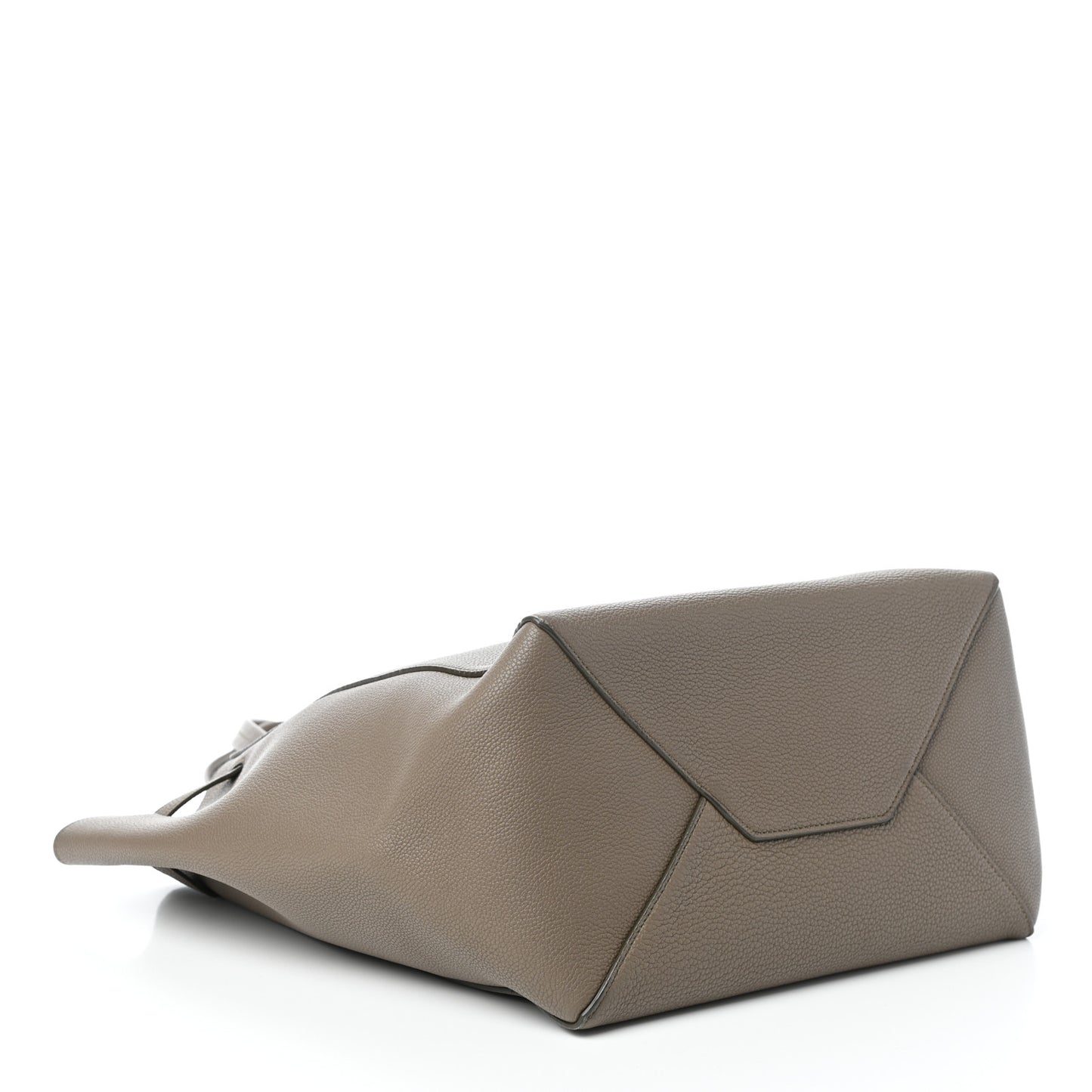 Soft Grained Calfskin Small Belt Cabas Phantom Taupe