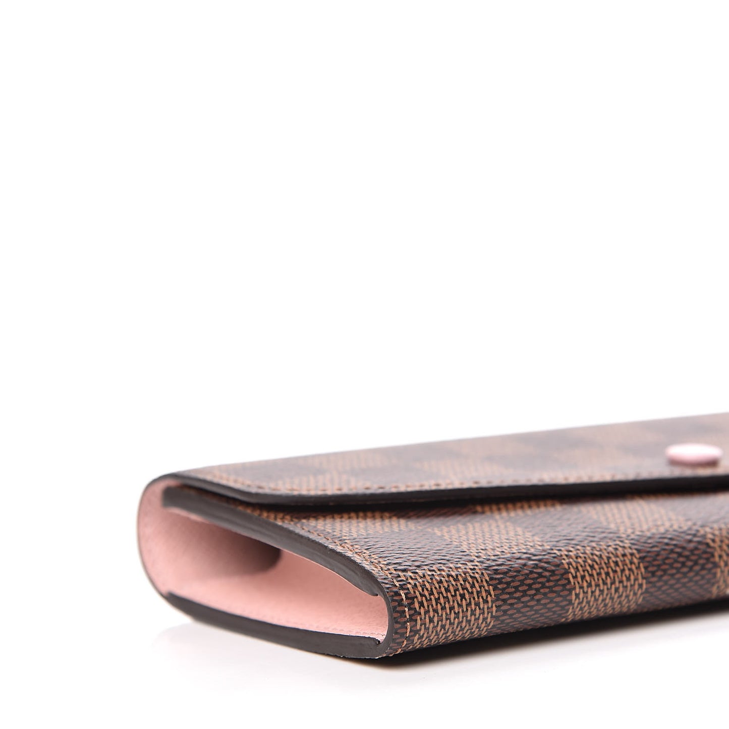 Damier Ebene Emilie Wallet Rose Ballerine