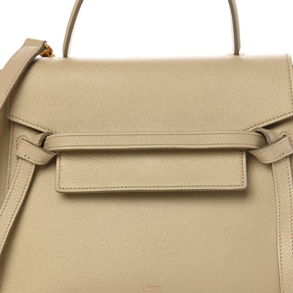 Celine Baby Grained Calfskin Micro Belt Bag Light Taupe 10 of 10