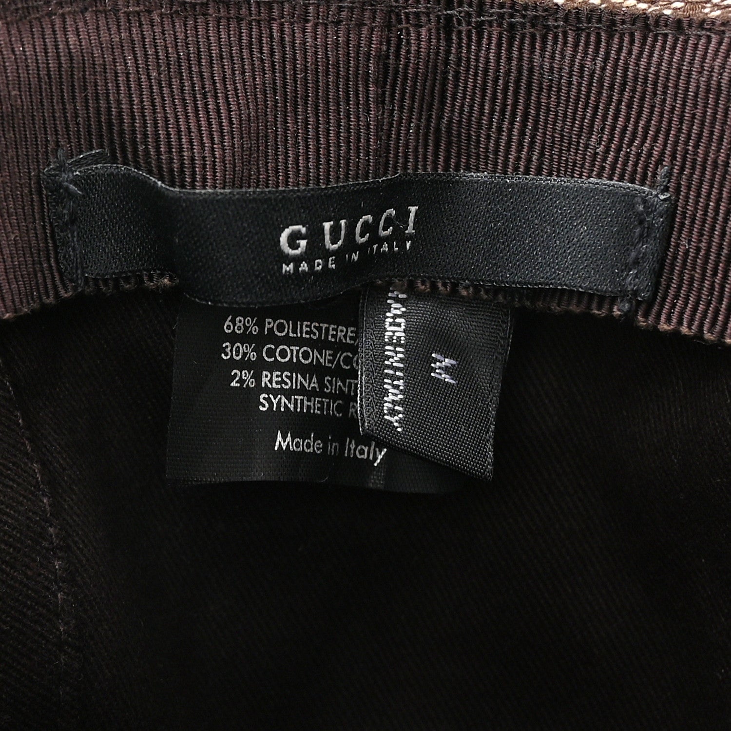 Gucci GG Monogram Web Bucket Hat M Brown 8 of 11