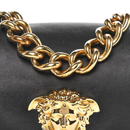 Versace Nappa Palazzo Sultan Shoulder Bag Black 7 of 9