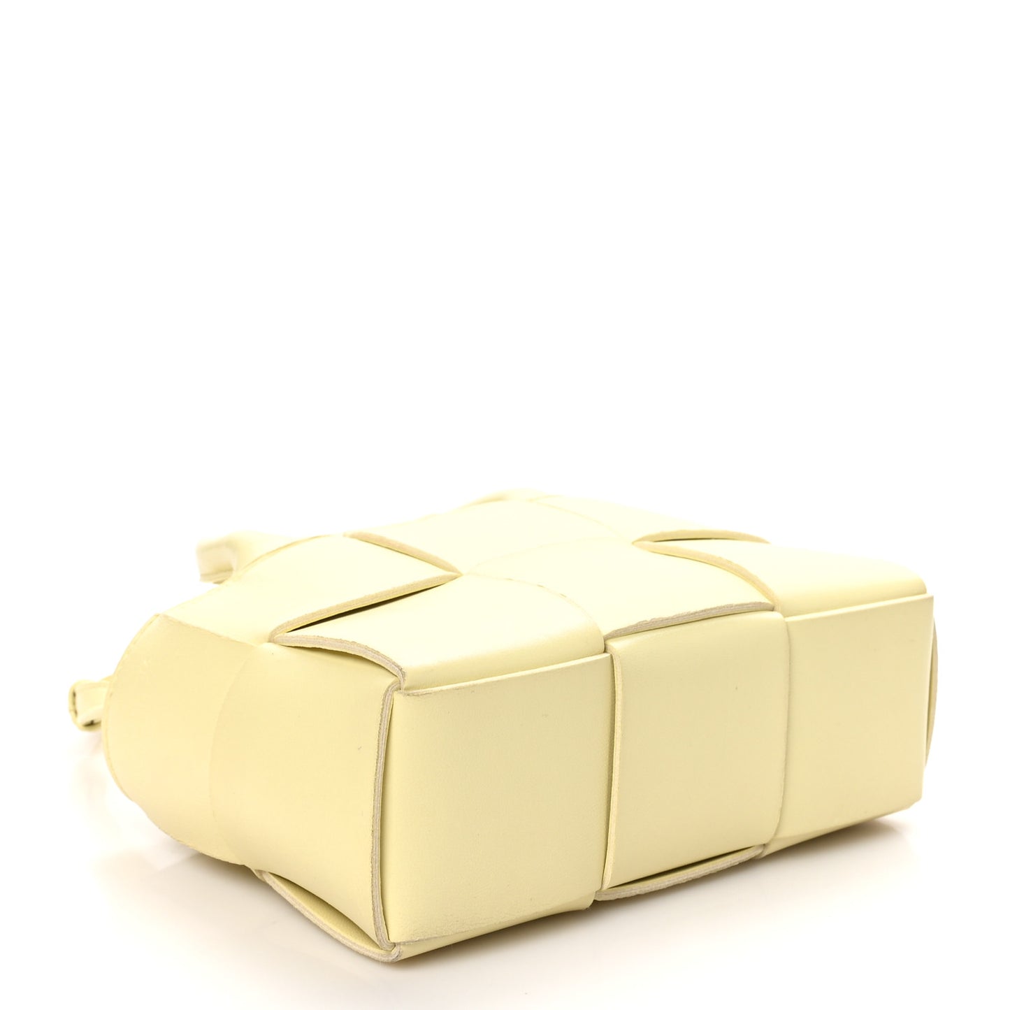 Nappa Maxi Intrecciato Mini Arco Tote Ice Cream