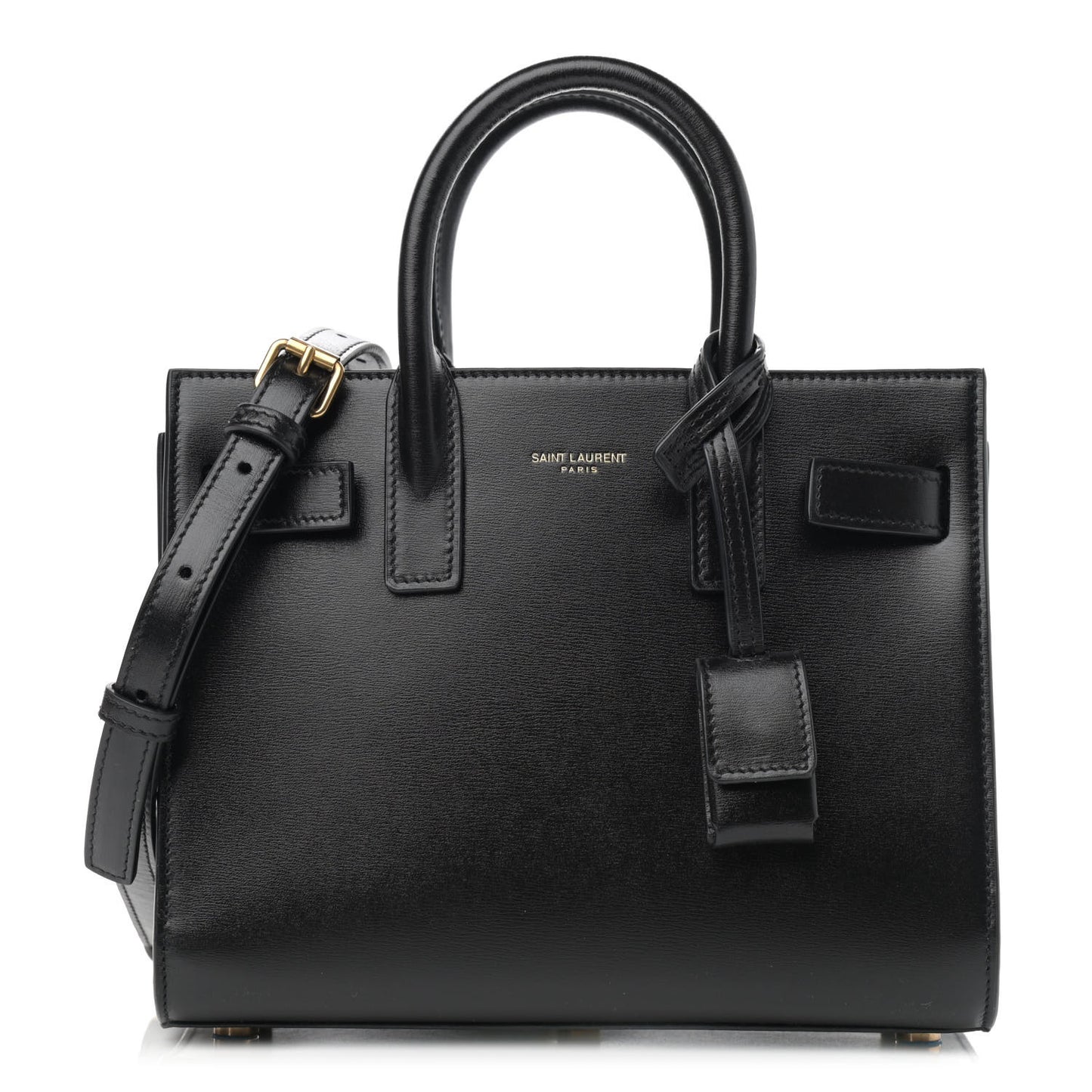 Calfskin Nano Sac De Jour Black