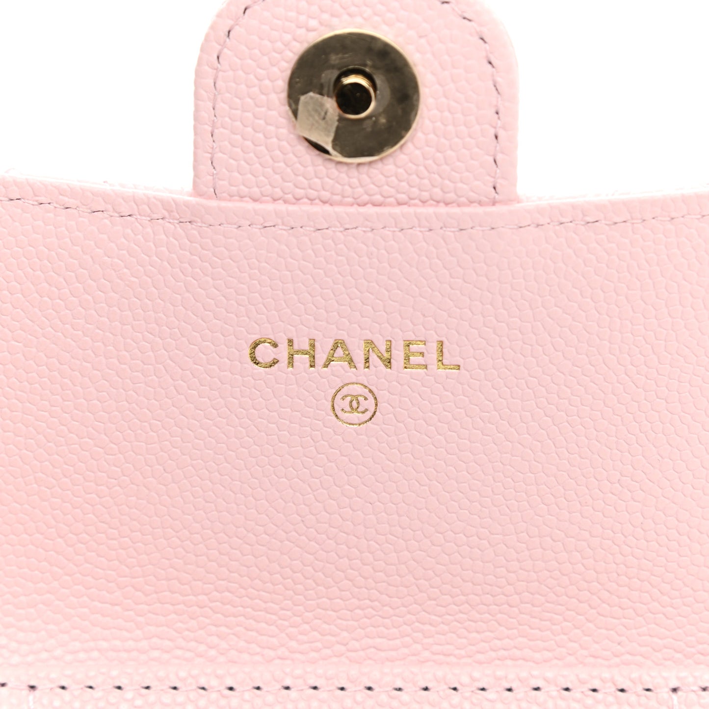 Caviar Quilted Mini Chain Bag Pink