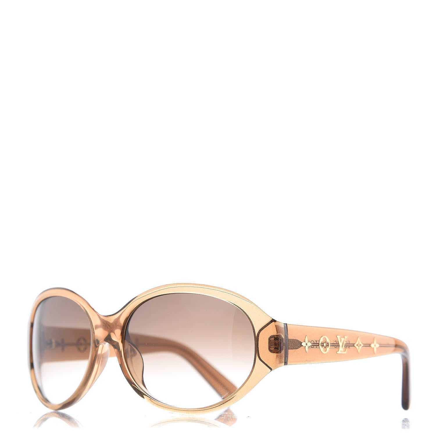 Louis Vuitton Obsession Rond Sunglasses Z0032E Glitter Honey 1 of 8