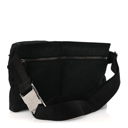 Gucci GG Monogram Double Pocket Belt Bag Black 3 of 13