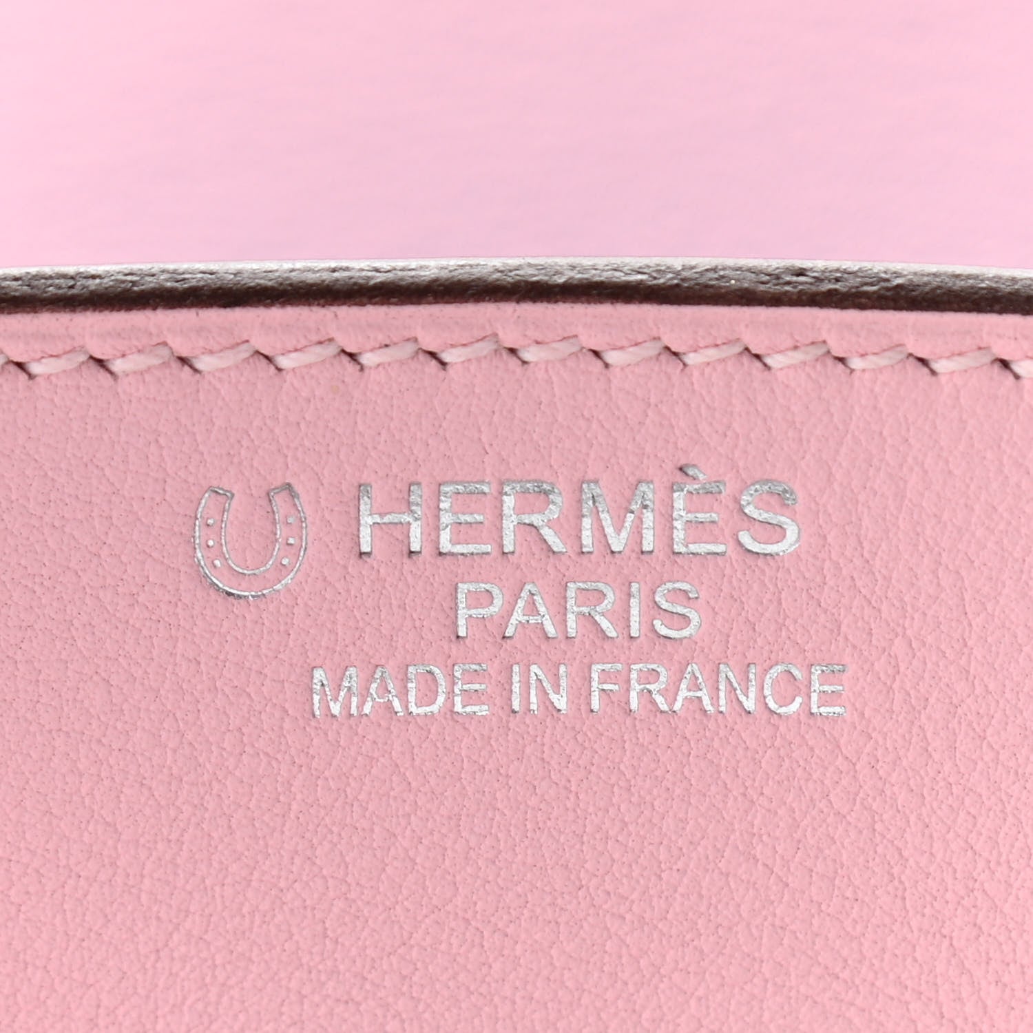 Hermes Swift Horseshoe Birkin 35 Rose Sakura Bleu Paradis 6 of 11