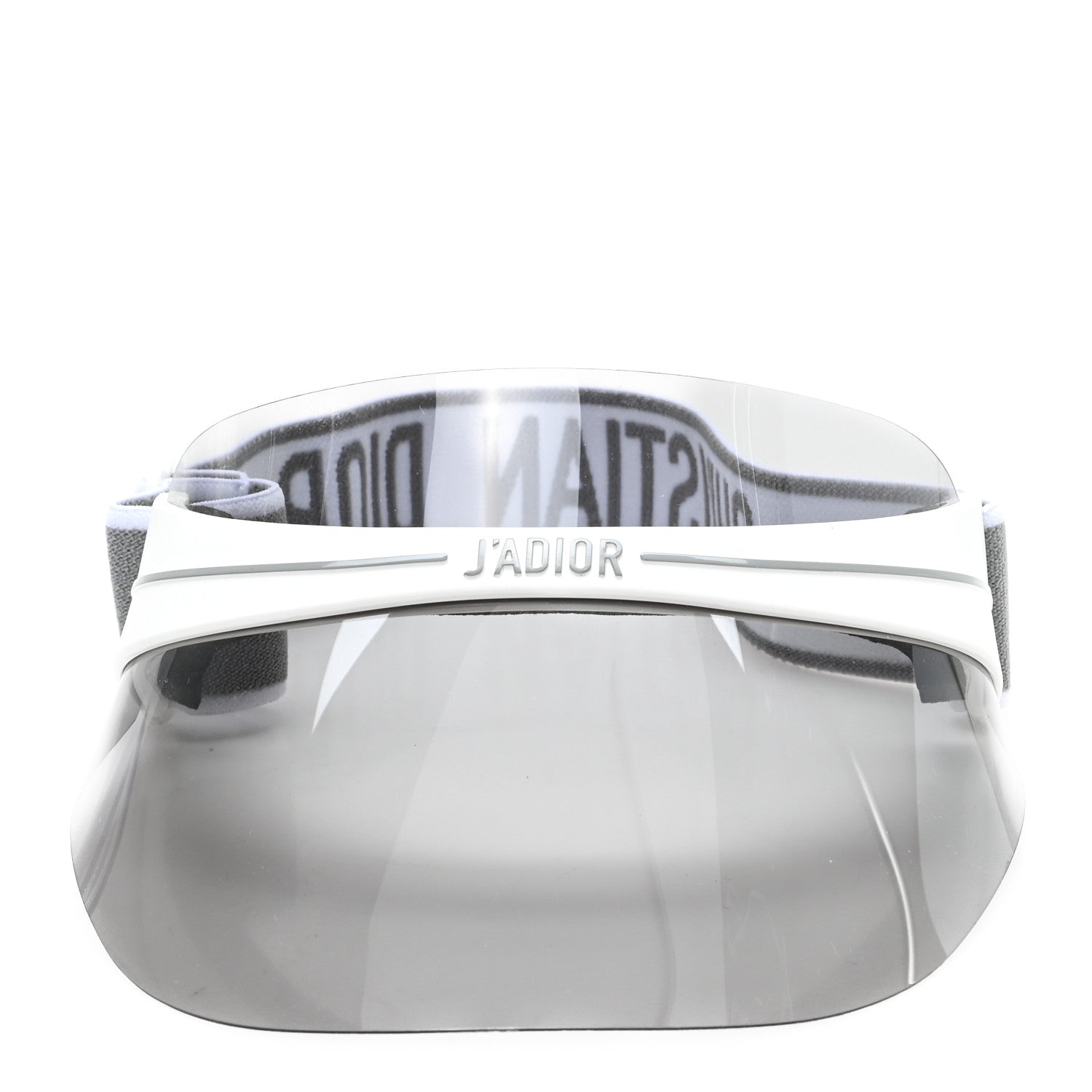 Christian Dior Mirrored DiorClub1 Sun Visor Grey 3 of 9