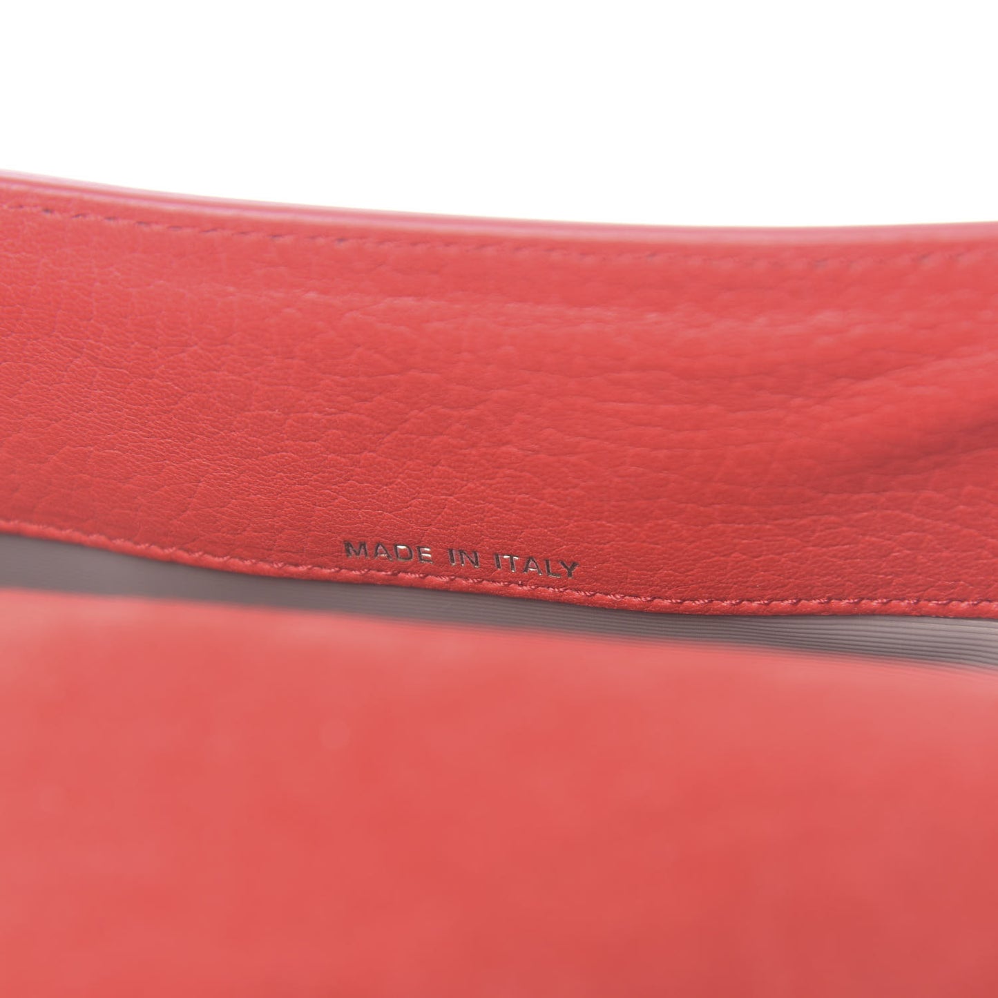 Goatskin JL Carnet Crossbody Red