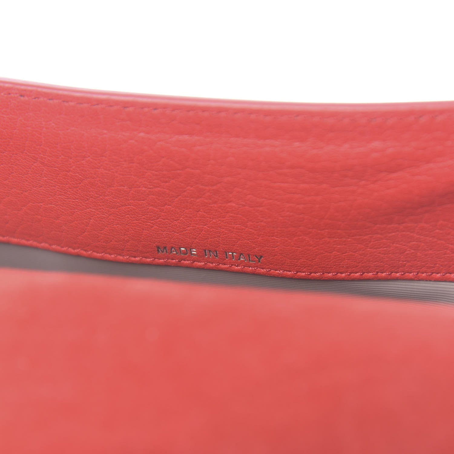 Lanvin Goatskin JL Carnet Crossbody Red 7 of 10