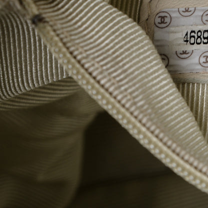 Chanel Metallic Lambskin Quilted Bekko Drawstring Tote Silver 7 of 10