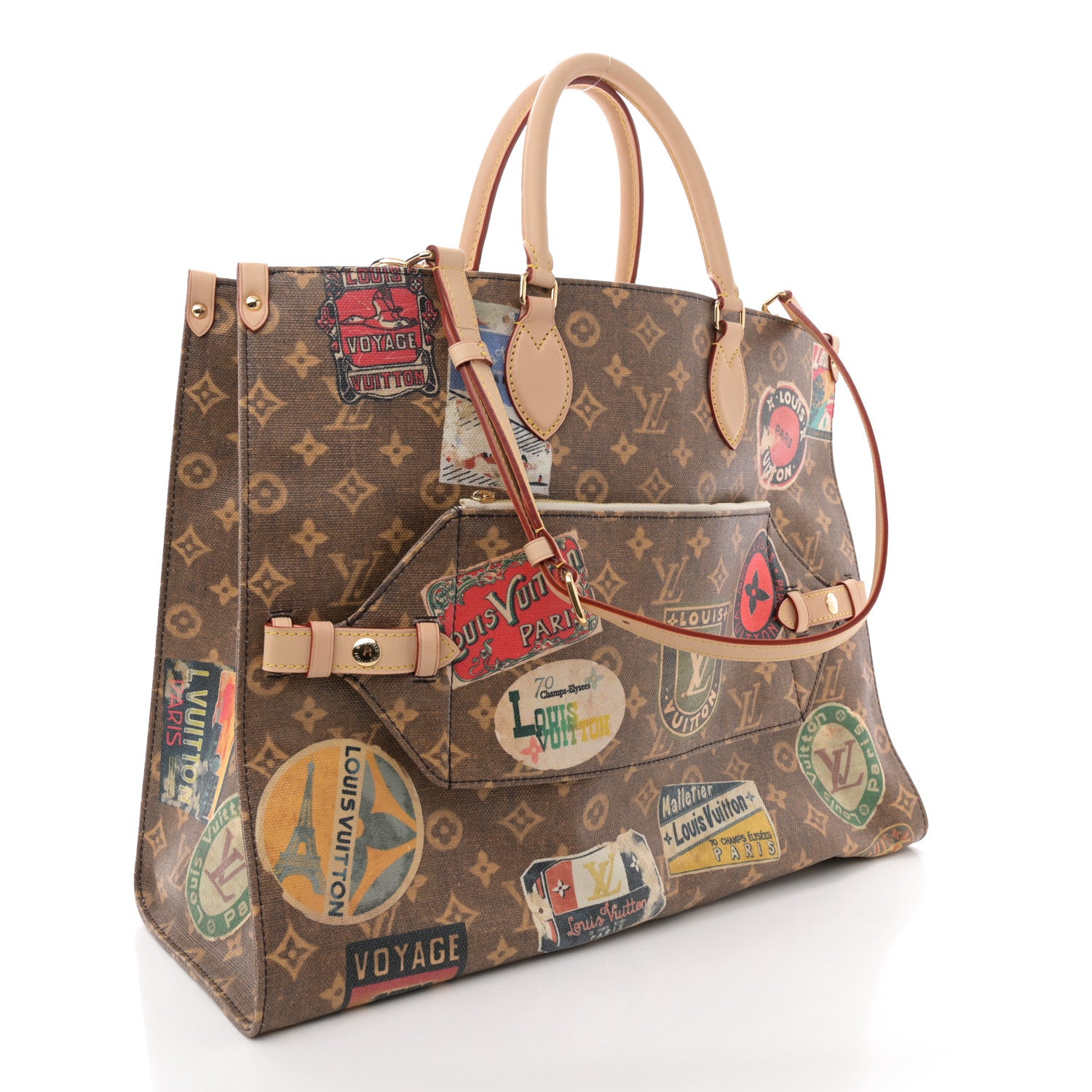 Louis Vuitton Monogram Flight Mode Onthego Voyage 3 of 10