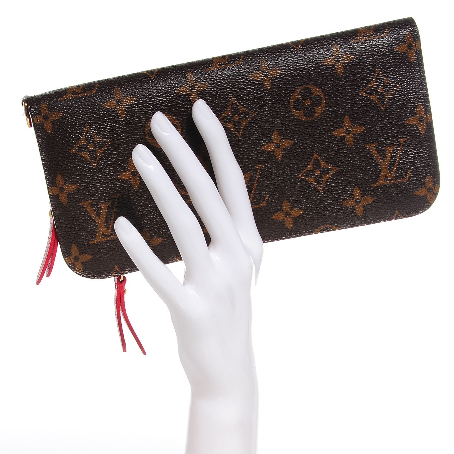 Louis Vuitton Monogram Insolite Wallet Red 2 of 7