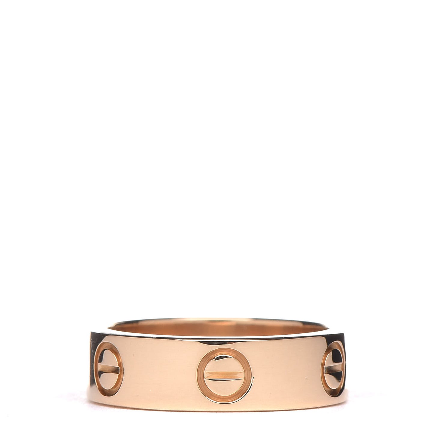 18K Yellow Gold 5.5mm LOVE Ring 52 6