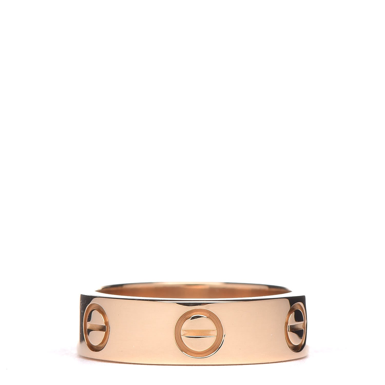 Cartier 18K Yellow Gold 5.5mm LOVE Ring 52 6 1 of 4