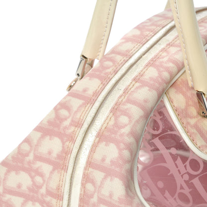 Christian Dior Vinyl Diorissimo Girly Rain Bowler Pink 11 of 16