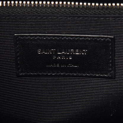 Saint Laurent Grained Calfskin Small Sac De Jour Fog 8 of 13