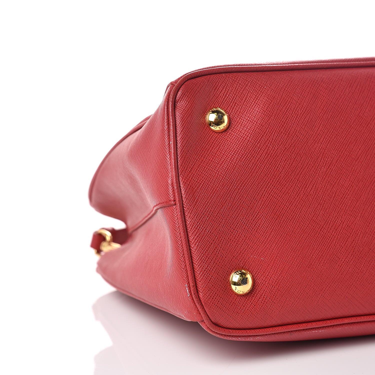 Prada Saffiano Lux Medium Tote Fuoco 5 of 14