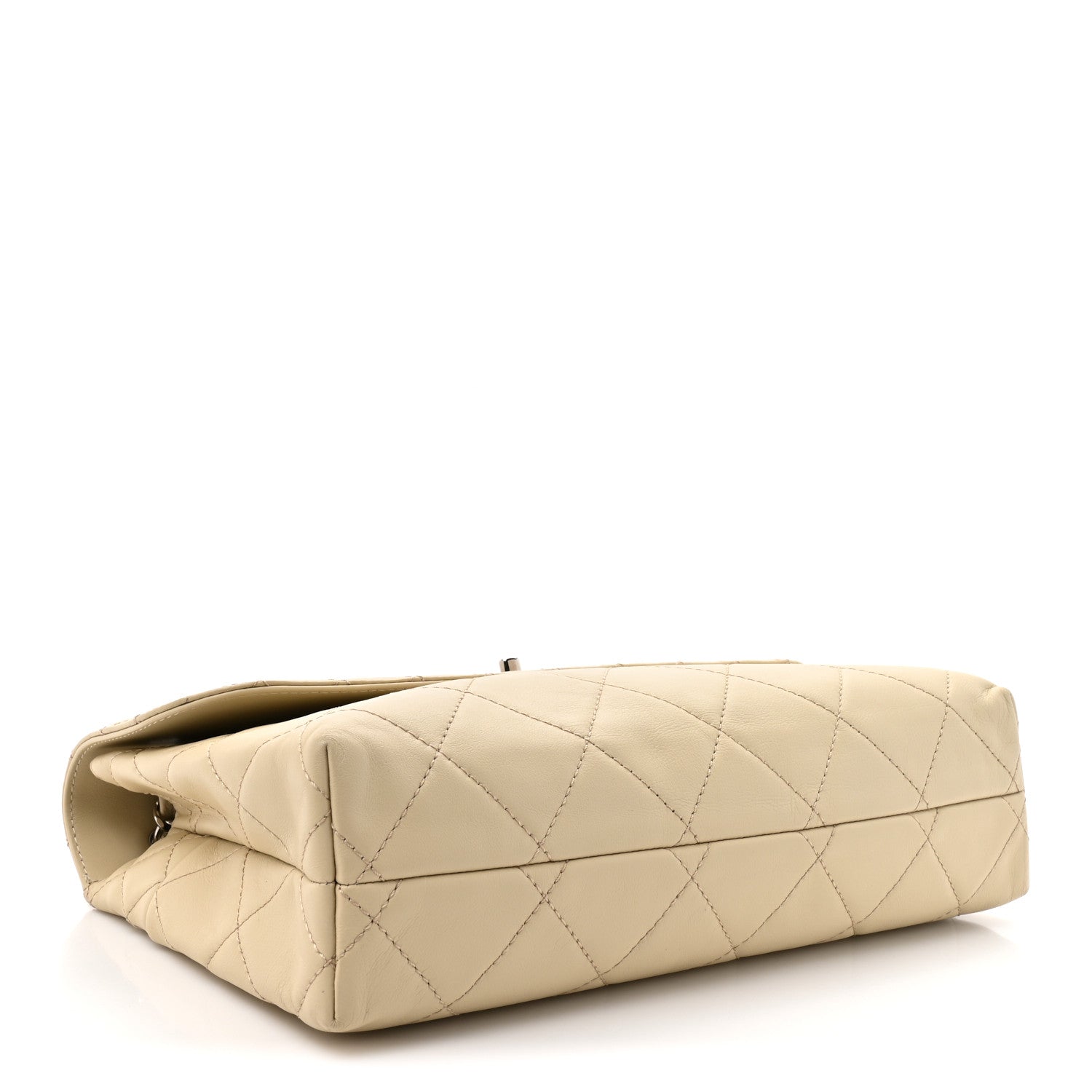 Chanel Calfskin Quilted In the Business Flap Bag Light Beige 4 of 10
