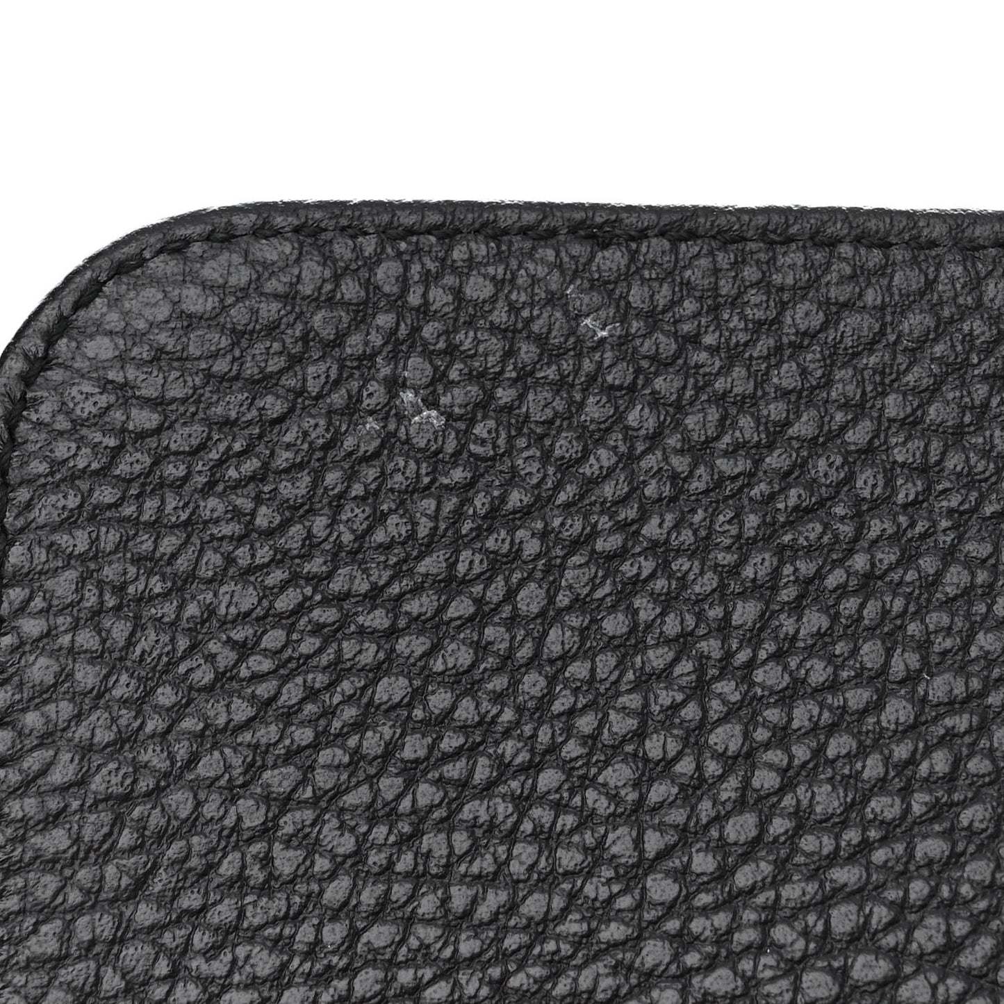 Dollar Calfskin Medium Interlocking G Top Handle Shoulder Bag Black