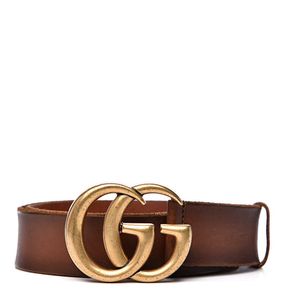 Gucci Faded Calfskin Double G 40mm Belt 85 34 Cuir 1 of 7
