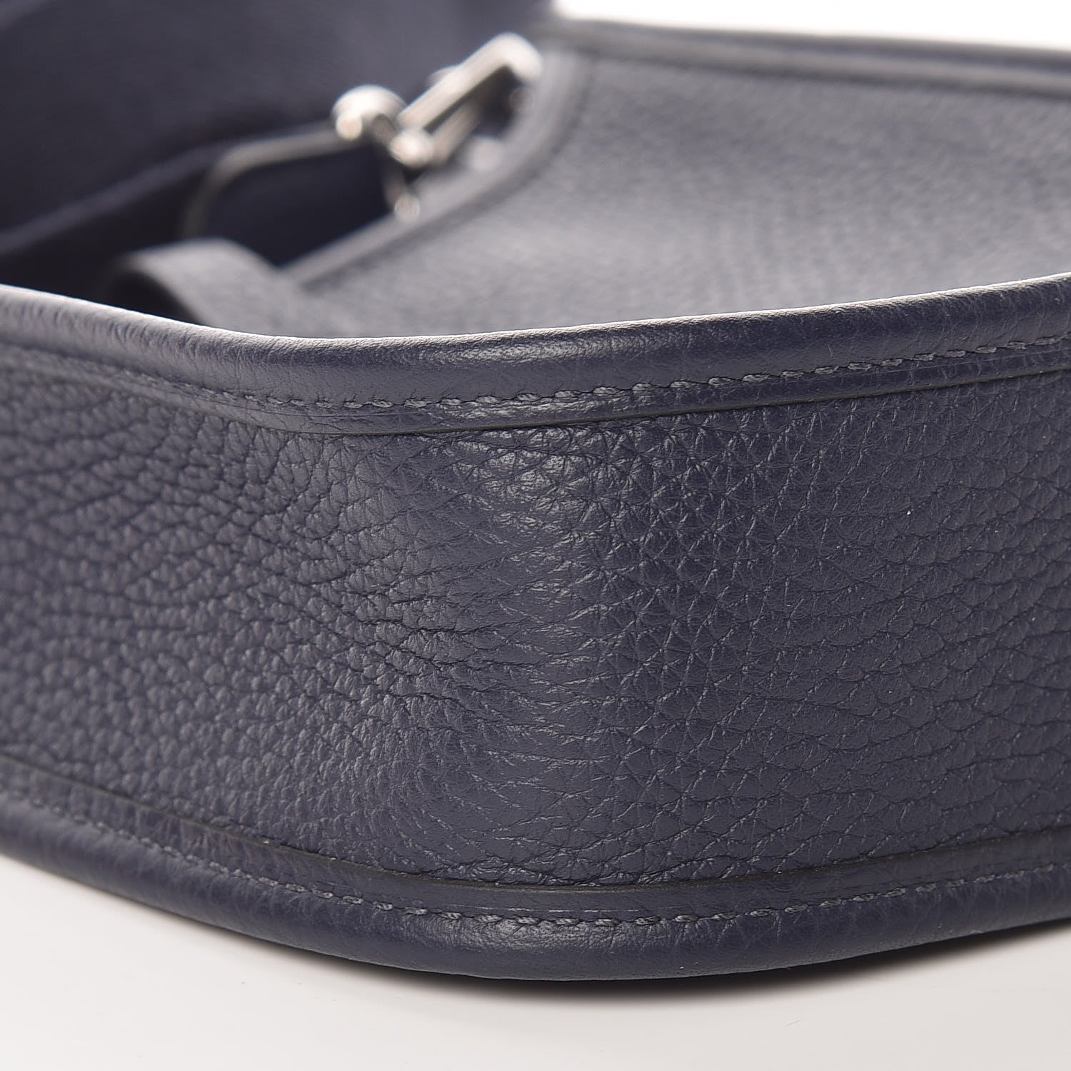 Hermes Taurillon Clemence Evelyne TPM Bleu Nuit 5 of 11