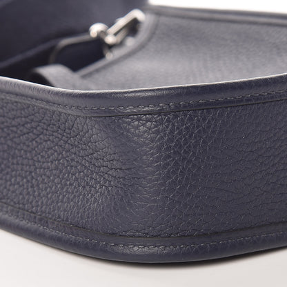 Hermes Taurillon Clemence Evelyne TPM Bleu Nuit 5 of 11