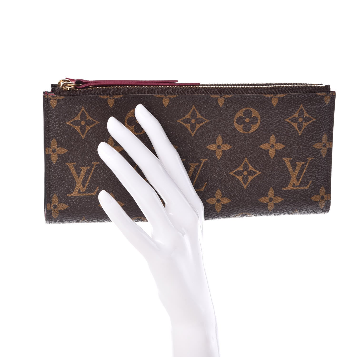 Louis Vuitton Monogram Adele Wallet Fuchsia 2 of 7
