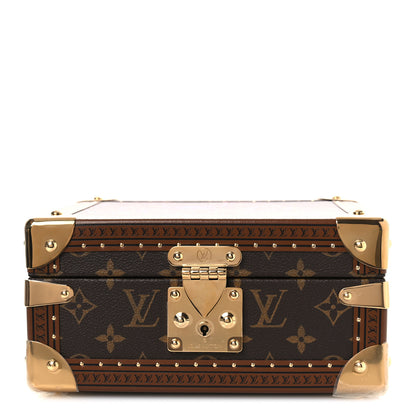 Louis Vuitton Calfskin Embroidered Nano Capucines Guimauvre Pink 12 of 23