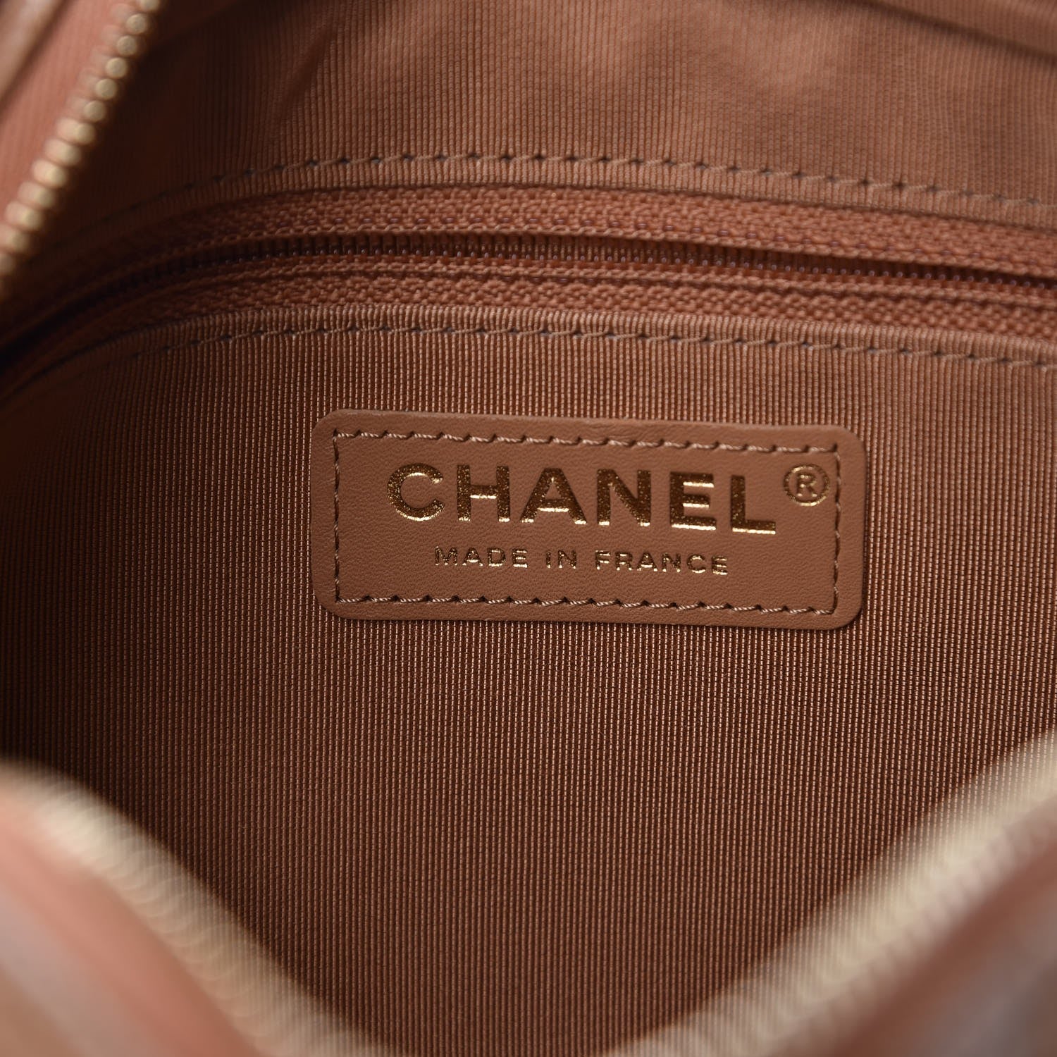 Chanel Caviar Quilted Coco Tassel Camera Case Beige 7 of 13