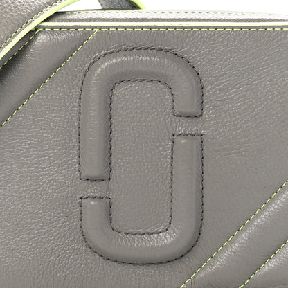 Marc Jacobs Calfskin Quilted The Moto Shot 21 Bag Moon Rock 11 of 14