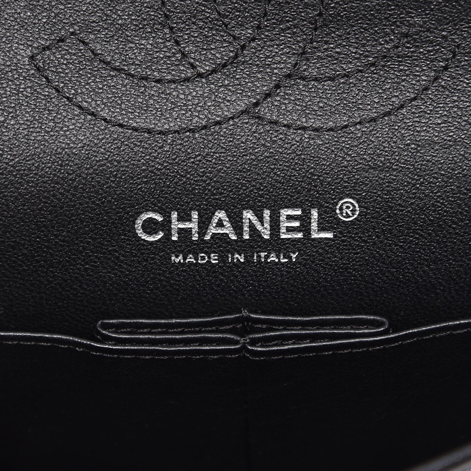 Chanel Shiny Aged Calfskin Quilted 2.55 Reissue 224 Flap So Black 7 of 9