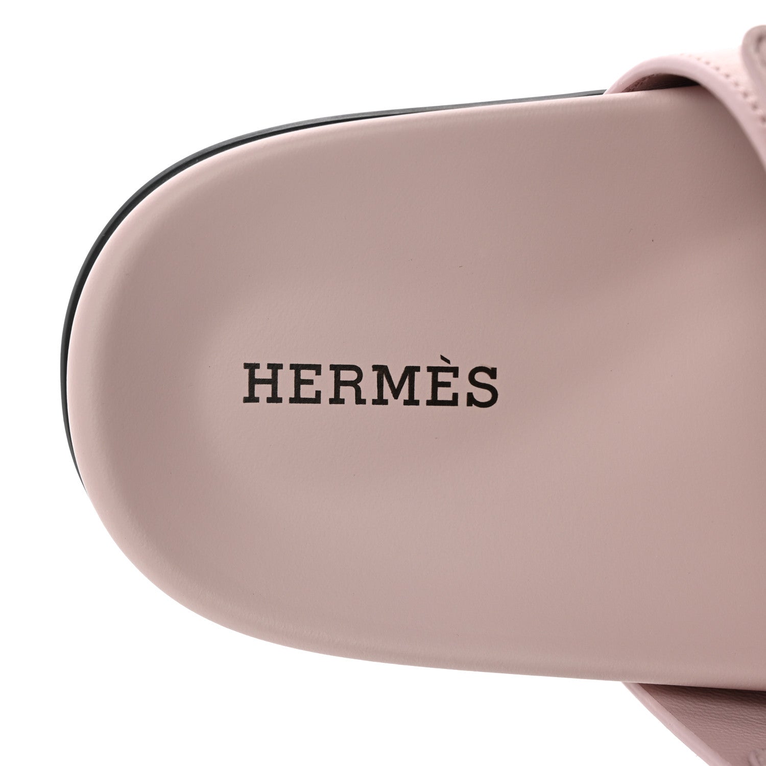 Hermes Suede Goatskin Womens Chypre Sandals 36 Rose Porcelaine 8 of 12