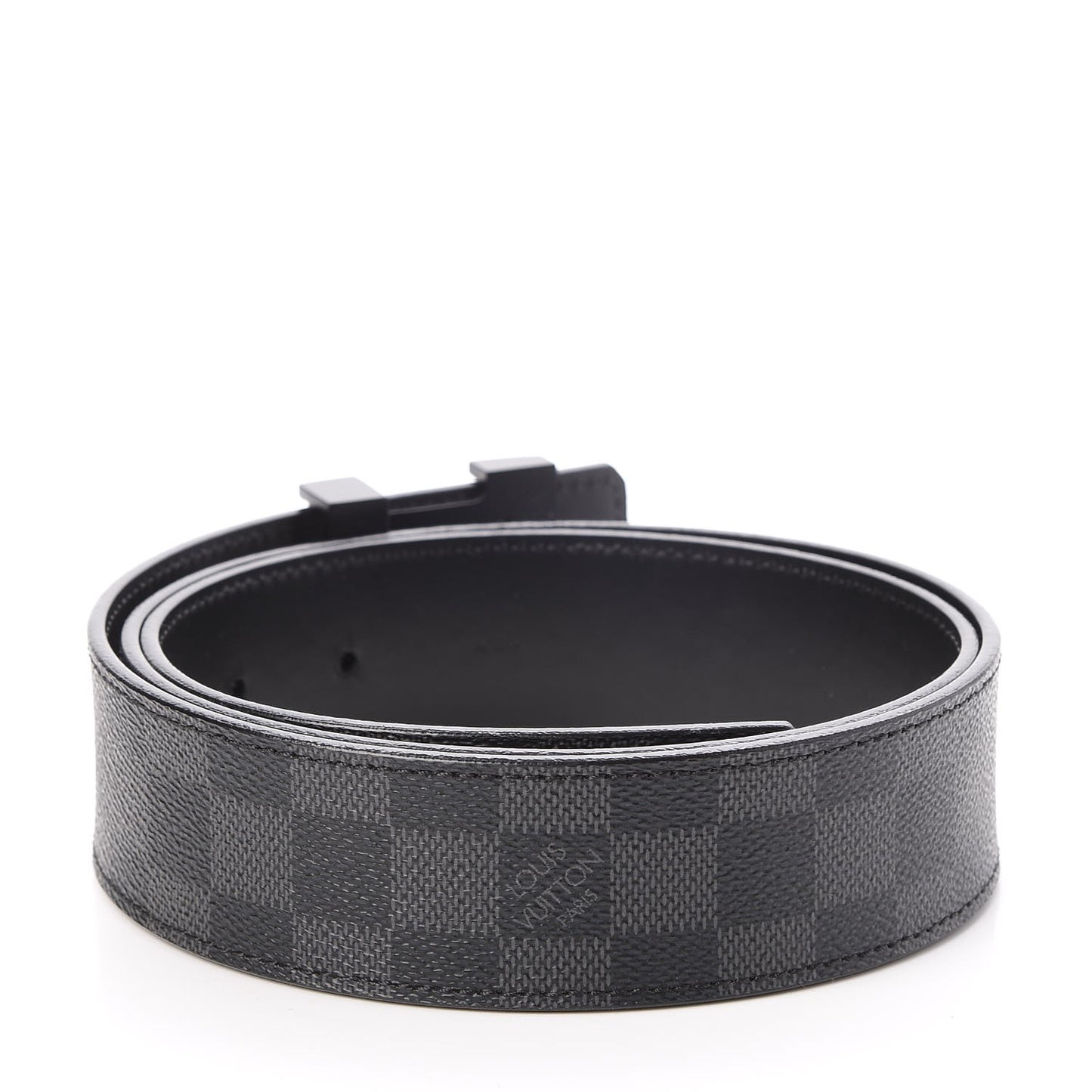Damier Graphite LV Initiales Belt 95 38