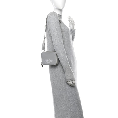 Christian Dior X AIR JORDAN Grained Calfskin Crossbody Grey 2 of 14
