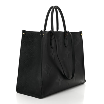 Louis Vuitton Empreinte Monogram Giant Onthego GM Black 3 of 11