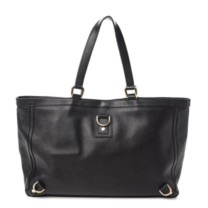 Gucci Calfskin Large Abbey Tote Black 1 of 11