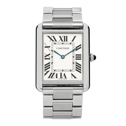 Cartier Stainless Steel 27mm Tank Solo Quartz Watch 1 of 4