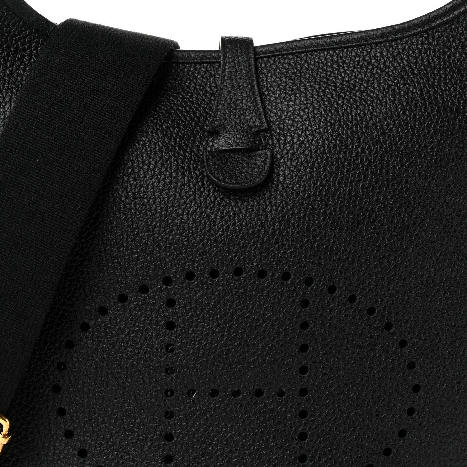 Hermes Taurillon Clemence Evelyne III PM Black 8 of 11