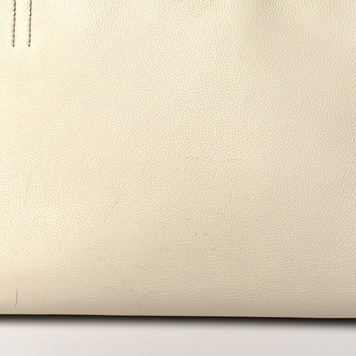 Grained Calfskin Large Edge Shoulder Bag